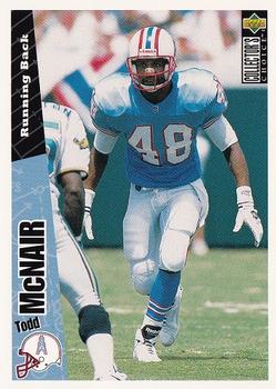 Todd McNair Houston Oilers 1996 Upper Deck Collector's Choice NFL #239